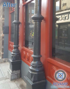 Second example after paint removal